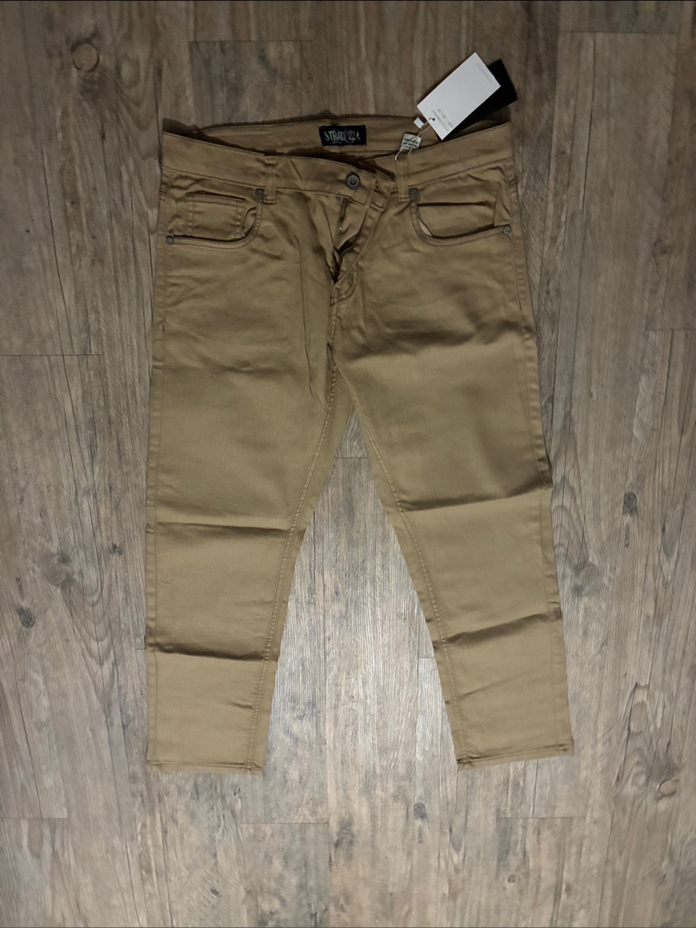 Slim Fit Khaki Skinny Jeans